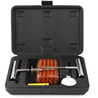Los mejores  - MVPower 36pcs Kit de Reparación de Neumáticos- Reparación de Neumáticos con Mechas para llantas- Kit Repara Pinchazos…